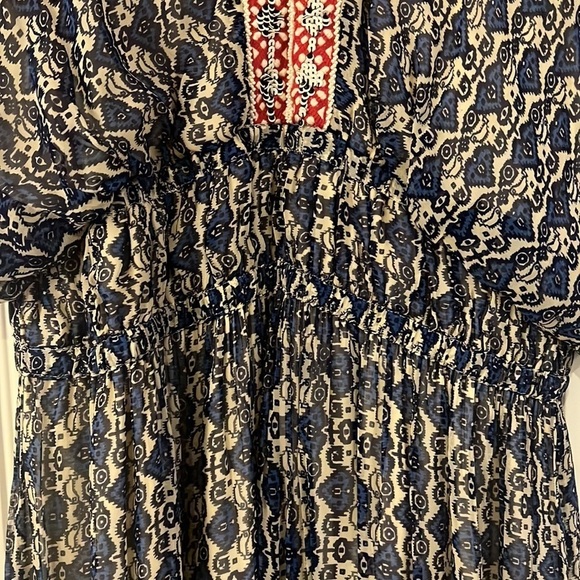 Anthropologie Oda Embroidered Maxi Dress by Vineet Bahl - Picture 5 of 6